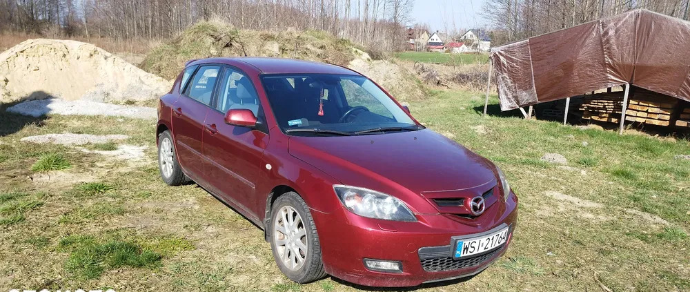 wągrowiec Mazda 3 cena 10300 przebieg: 195558, rok produkcji 2008 z Wągrowiec
